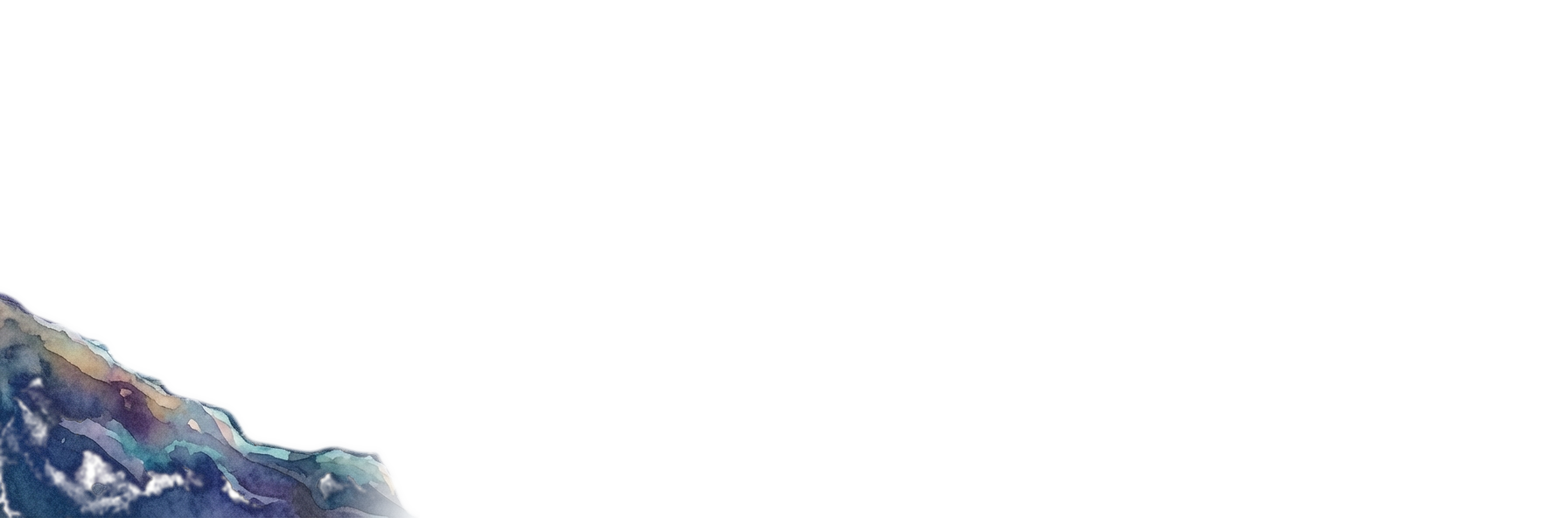 Foreground mountain terrain